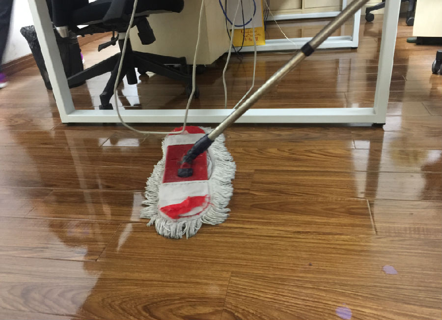 延庆县木地板保洁案例