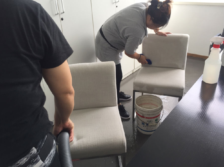 延庆县沙发清洗案例